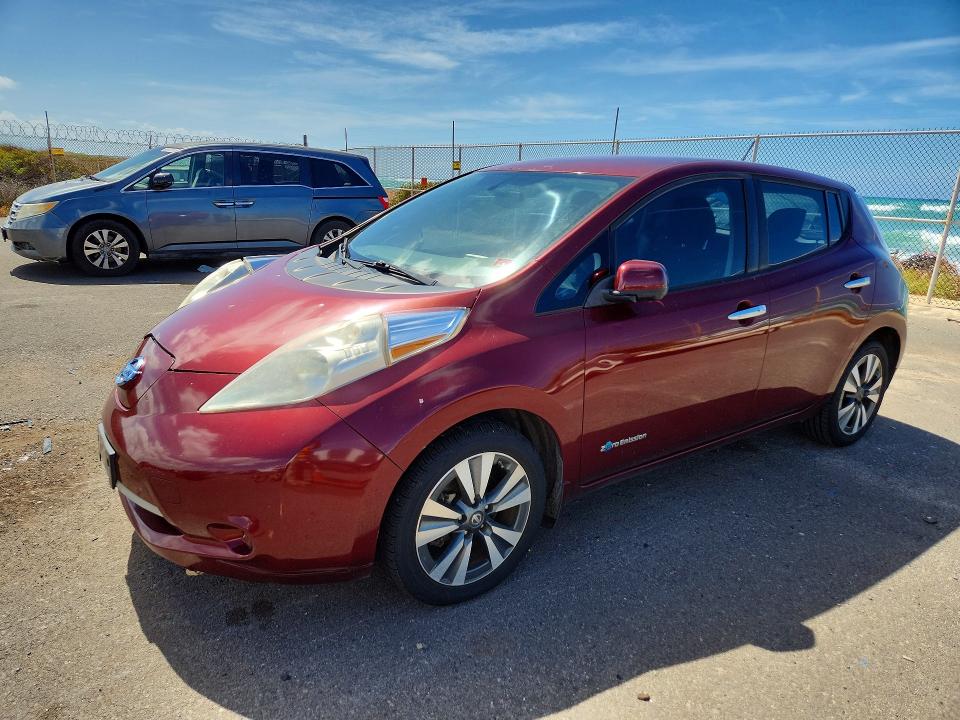 60642676 :رقم المزاد ، 1N4BZ0CP9GC305650 vin ، 2016 Nissan Leaf مزاد بيع