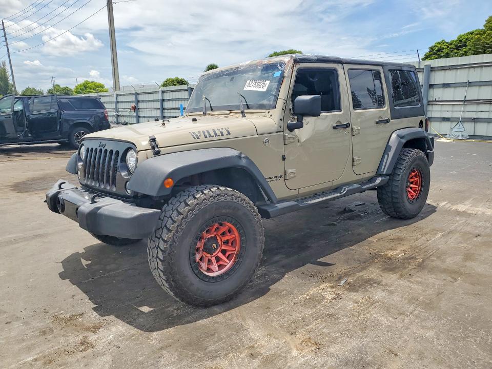Продажа на аукционе авто 2018 Jeep Wrangler Unlimited, vin: 1C4BJWDG2JL805174, номер лота: 62783026