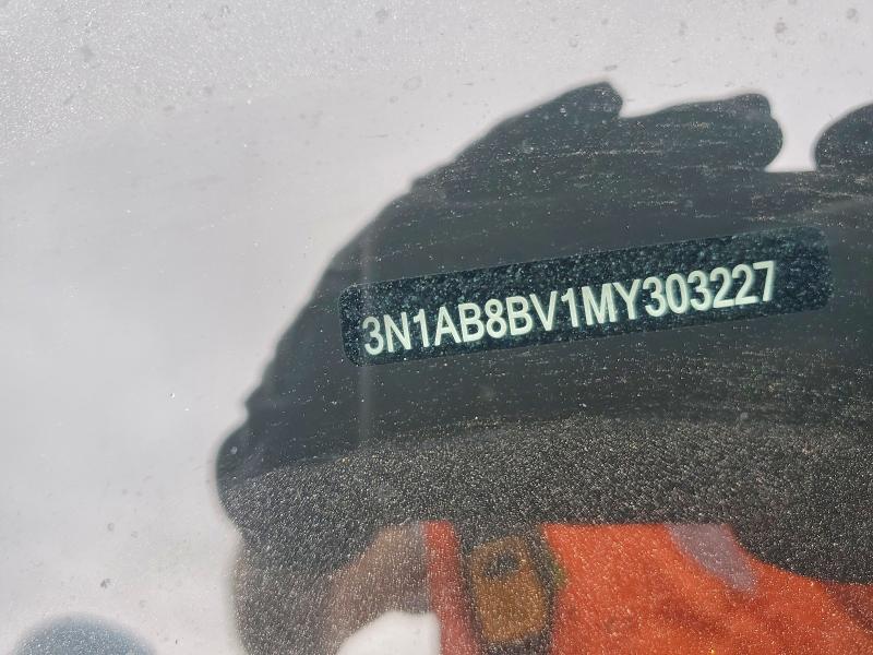 2021 Nissan Sentra მანქანა იყიდება აუქციონზე, vin: 3N1AB8BV1MY303227, აუქციონის ნომერი: 62930156