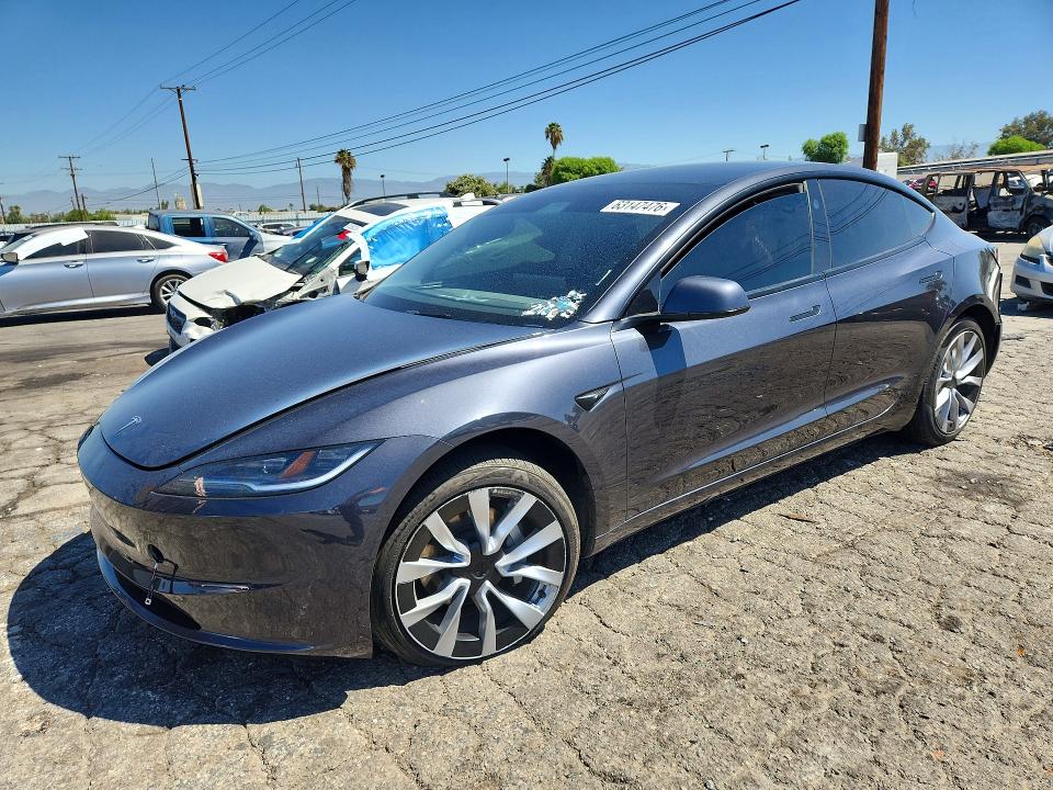 Продажа на аукционе авто 2025 Tesla Model 3, vin: 5YJ3E1EA8SF037906, номер лота: 63147476