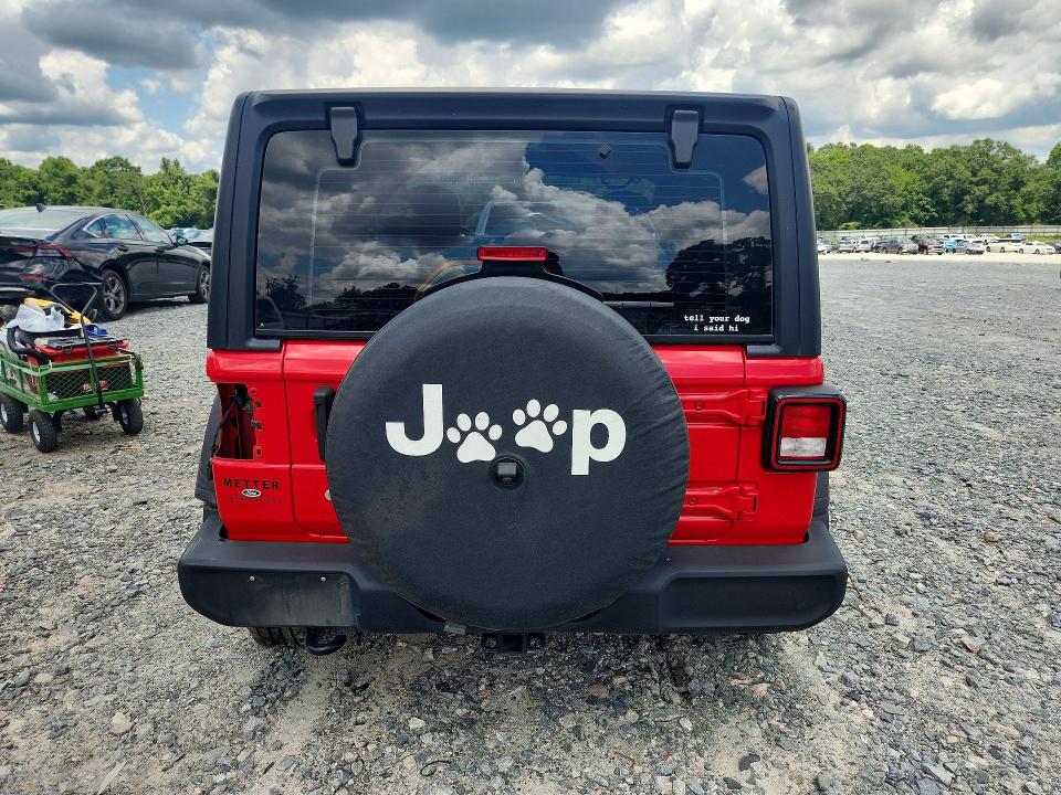 Продажа на аукционе авто 2022 Jeep Wrangler, vin: 1C4HJXAG7NW235035, номер лота: 61308316