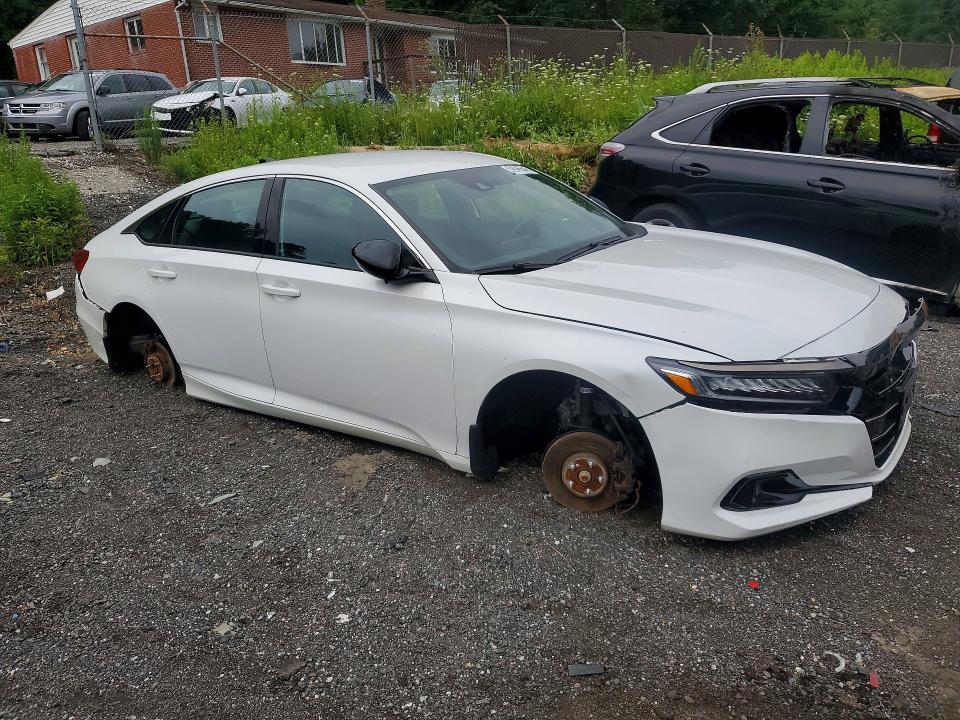 2022 Honda Accord მანქანა იყიდება აუქციონზე, vin: 1HGCV1F31NA124495, აუქციონის ნომერი: 59945646
