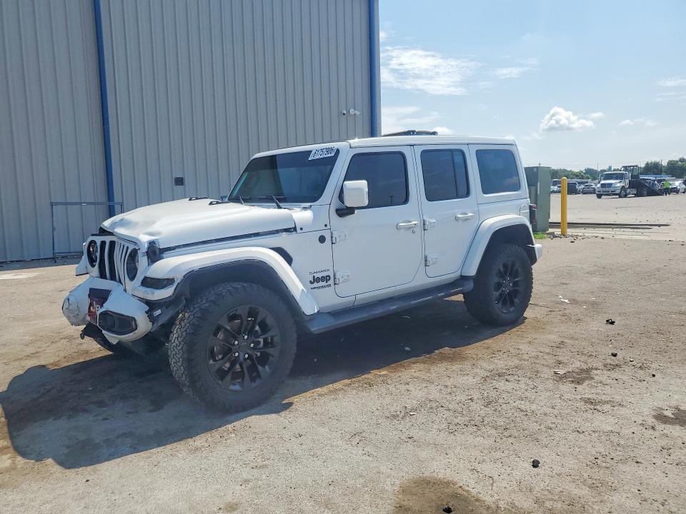 61757906 :رقم المزاد ، 1C4HJXENXMW528712 vin ، 2021 Jeep Wrangler Unlimited مزاد بيع