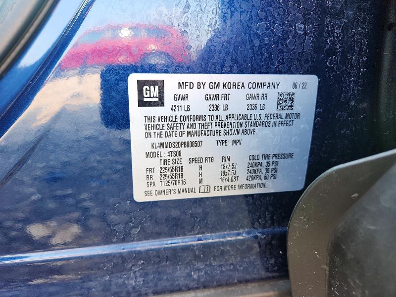 2023 Buick Encore Gx მანქანა იყიდება აუქციონზე, vin: KL4MMDS20PB008507, აუქციონის ნომერი: 62442306