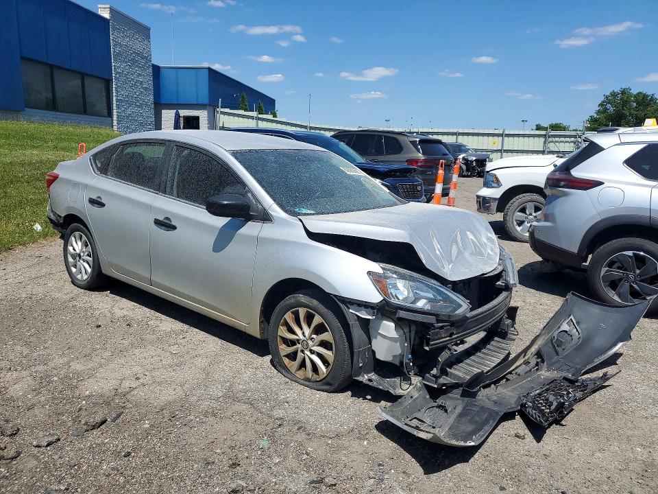 2019 Nissan Sentra მანქანა იყიდება აუქციონზე, vin: 3N1AB7AP8KY453684, აუქციონის ნომერი: 62609296