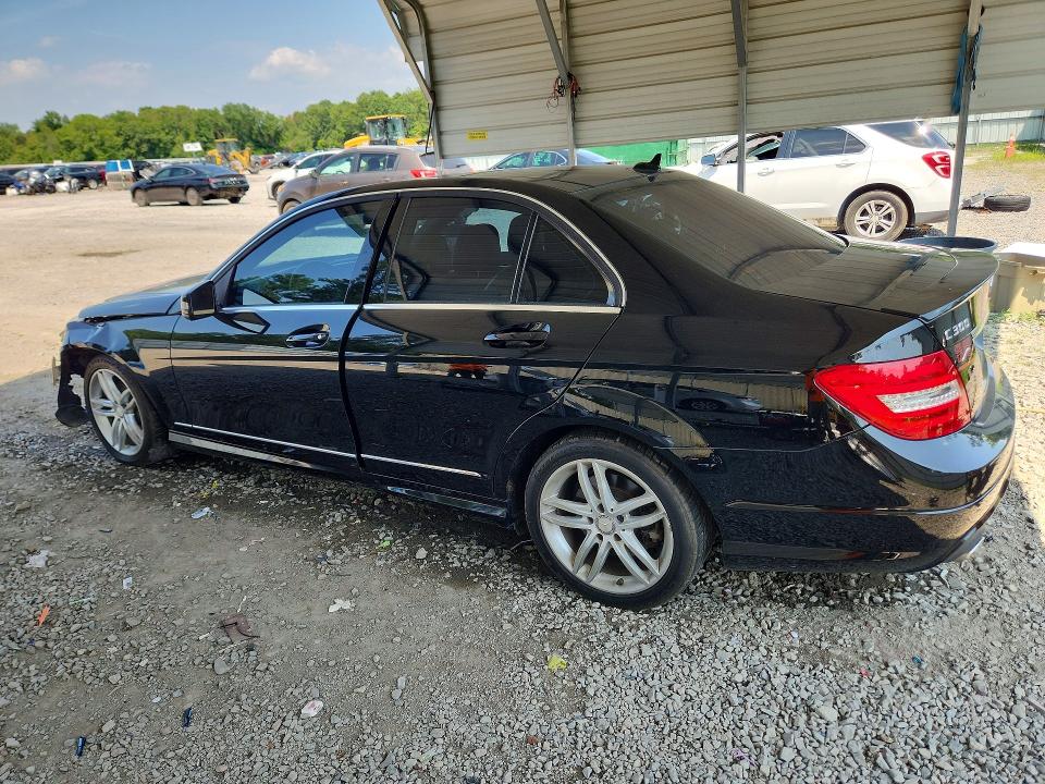 2014 Mercedes-benz C მანქანა იყიდება აუქციონზე, vin: WDDGF8AB2ER308985, აუქციონის ნომერი: 59657096