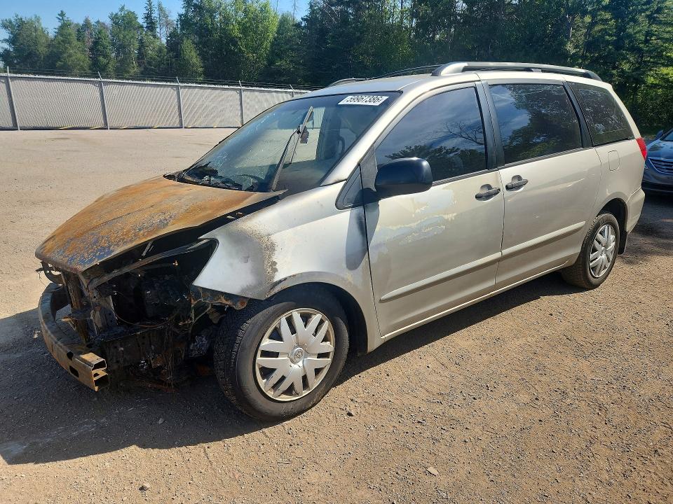 Продажа на аукционе авто 2007 Toyota Sienna, vin: 5TDZK29C37S058038, номер лота: 59967386