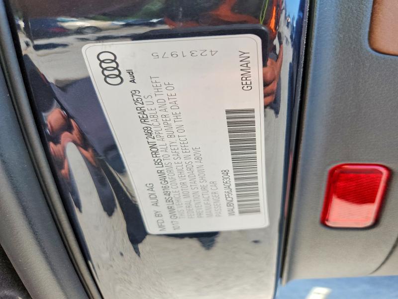 58993156 :رقم المزاد ، WAUBNCF56JA053048 vin ، 2018 Audi A5 مزاد بيع