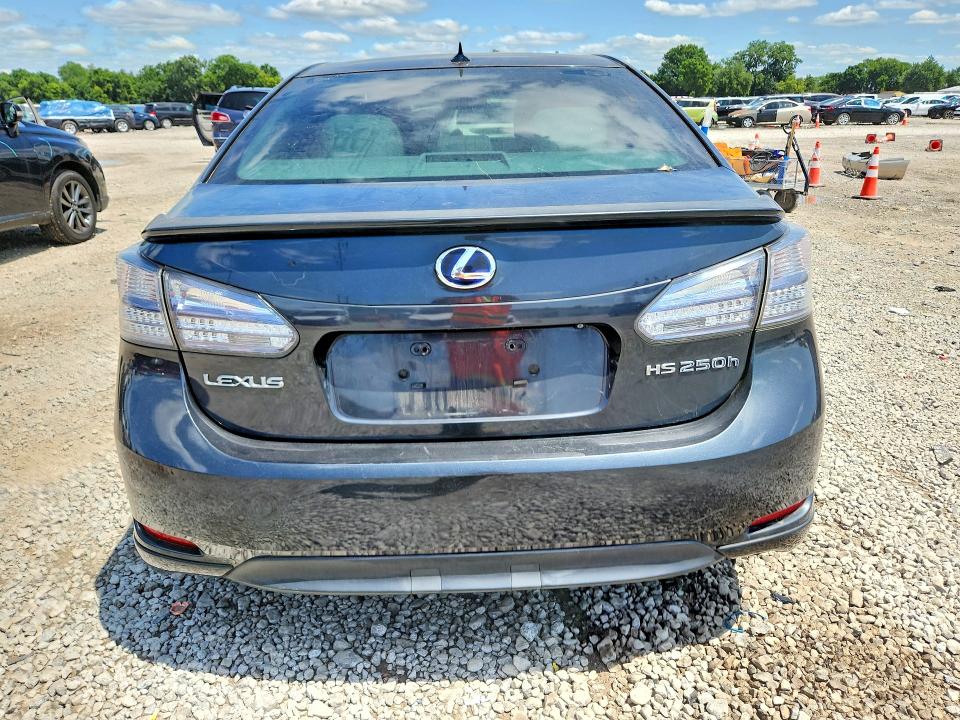 62132986 :رقم المزاد ، JTHBB1BA1A2003153 vin ، 2010 Lexus Hs مزاد بيع