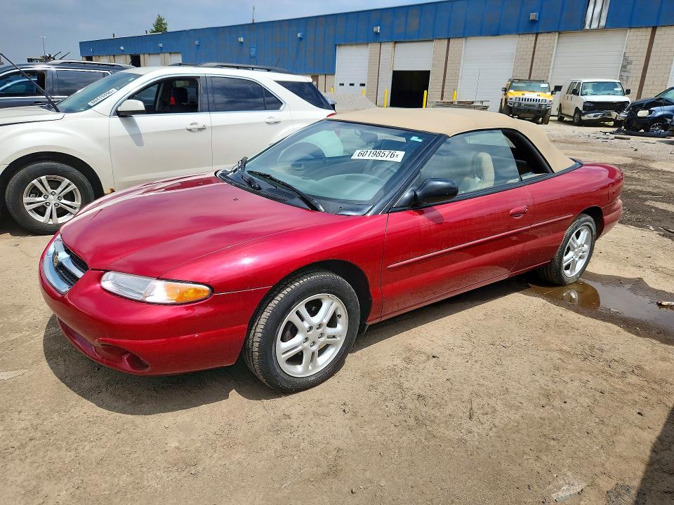 Продаж на аукціоні авто 1996 Chrysler Sebring, vin: 3C3EL55H0TT296576, номер лоту: 60198576