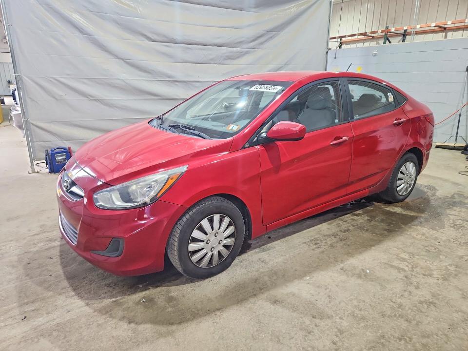 62928856 :رقم المزاد ، KMHCT4AE2EU733555 vin ، 2014 Hyundai Accent مزاد بيع