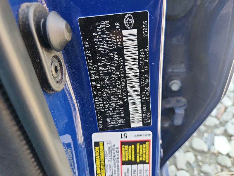 Aukcja sprzedaży 2023 Toyota Camry, vin: 4T1C11AK9PU145567, numer aukcji: 60416706