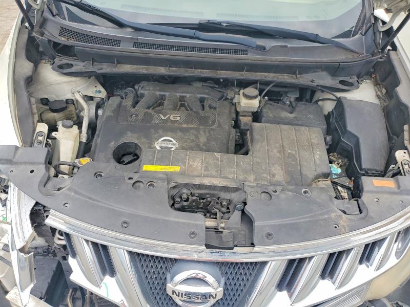 2010 Nissan Murano მანქანა იყიდება აუქციონზე, vin: JN8AZ1MU5AW013682, აუქციონის ნომერი: 62247896