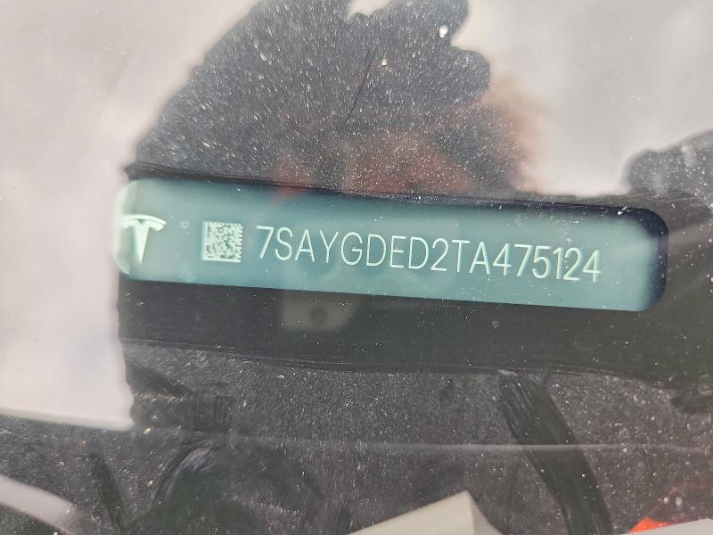 60157976 :رقم المزاد ، 7SAYGDED2TA475124 vin ، 2026 Tesla Model Y مزاد بيع
