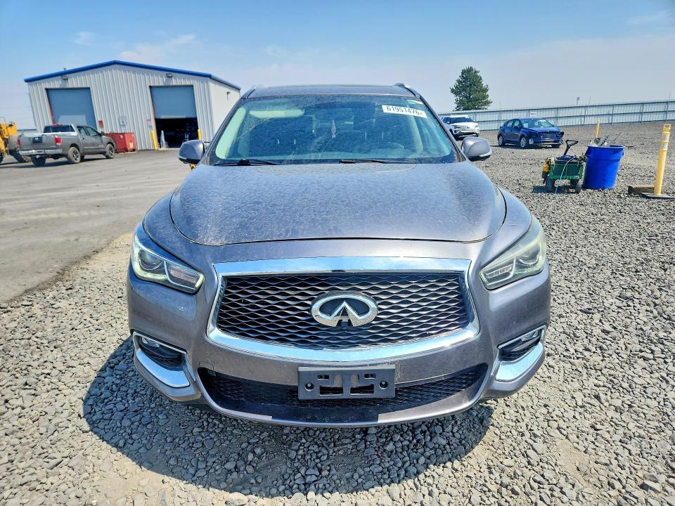 61951476 :رقم المزاد ، 5N1DL0MM8HC501665 vin ، 2017 Infiniti Qx60 مزاد بيع