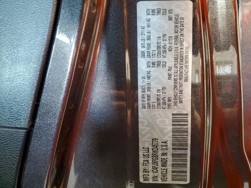 Aukcja sprzedaży 2024 Jeep Wrangler, vin: 1C4PJXFG8RW246779, numer aukcji: 60501826