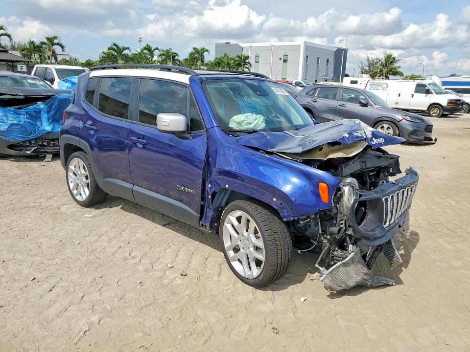 2021 Jeep Renegade მანქანა იყიდება აუქციონზე, vin: ZACNJCBB7MPM43262, აუქციონის ნომერი: 59313816