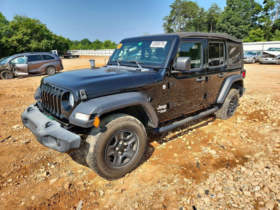 Продажа на аукционе авто 2019 Jeep Wrangler Unlimited, vin: 1C4HJXDG9KW637100, номер лота: 62836776