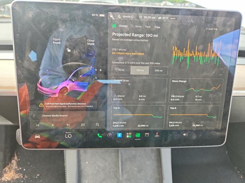 Aukcja sprzedaży 2022 Tesla Model 3, vin: 5YJ3E1EB6NF109537, numer aukcji: 60465696