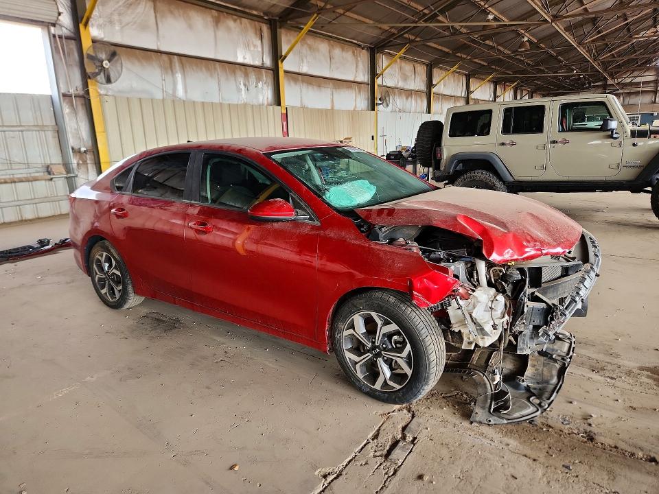 2019 Kia Forte მანქანა იყიდება აუქციონზე, vin: 3KPF24AD5KE076904, აუქციონის ნომერი: 60086986