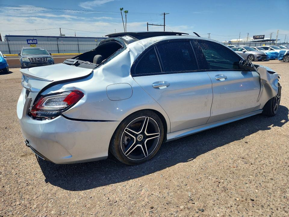 Продаж на аукціоні авто 2020 Mercedes-benz C, vin: WDDWF8DB1LR541034, номер лоту: 62220116
