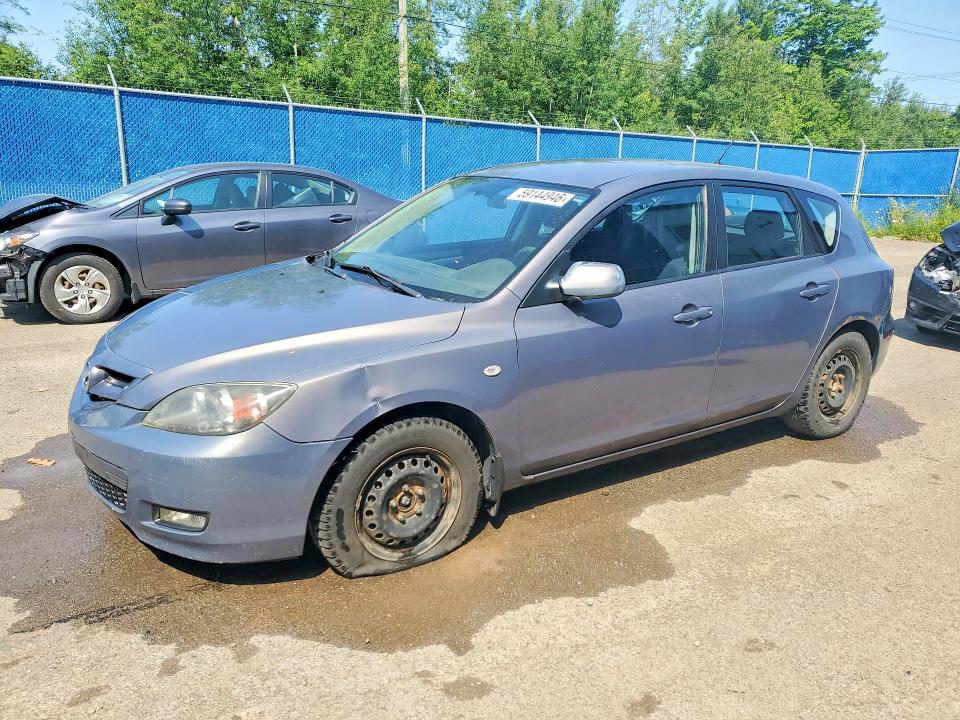 2008 Mazda 3 მანქანა იყიდება აუქციონზე, vin: JM1BK34F181147243, აუქციონის ნომერი: 59144946