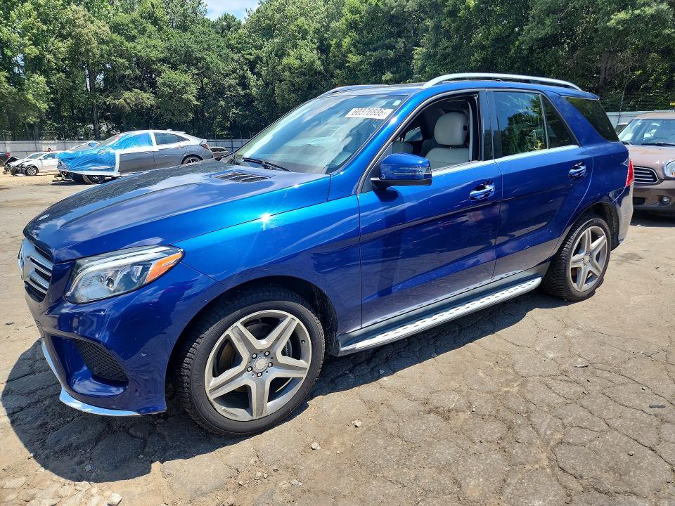 2017 Mercedes-benz Gle მანქანა იყიდება აუქციონზე, vin: 4JGDA5HB5HA840231, აუქციონის ნომერი: 60376886