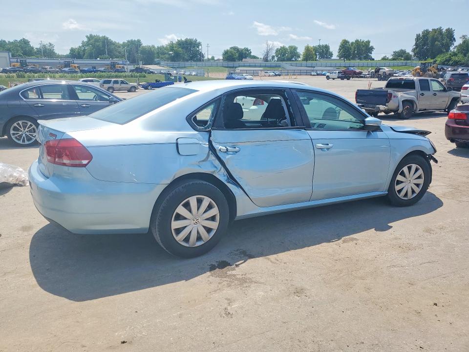 Продажа на аукционе авто 2013 Volkswagen Passat, vin: 1VWAH7A31DC036120, номер лота: 62016236