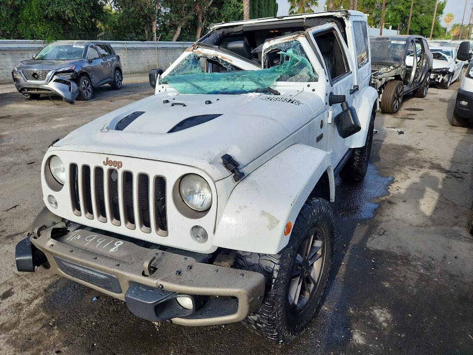 2016 Jeep Wrangler მანქანა იყიდება აუქციონზე, vin: 1C4AJWBG4GL259419, აუქციონის ნომერი: 62698876