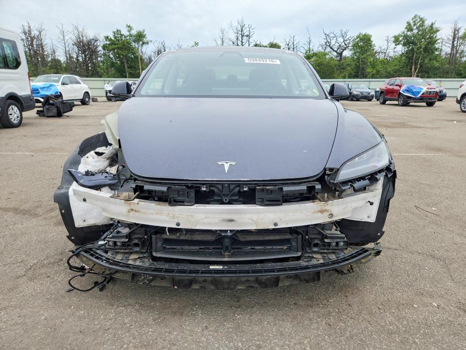 59849216 :رقم المزاد ، 5YJ3E1EA3RF872595 vin ، 2024 Tesla Model 3 مزاد بيع