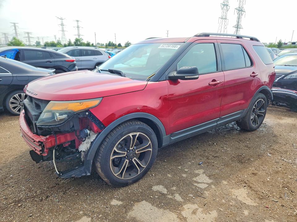 2015 Ford Explorer მანქანა იყიდება აუქციონზე, vin: 1FM5K8GT9FGA75631, აუქციონის ნომერი: 62756166