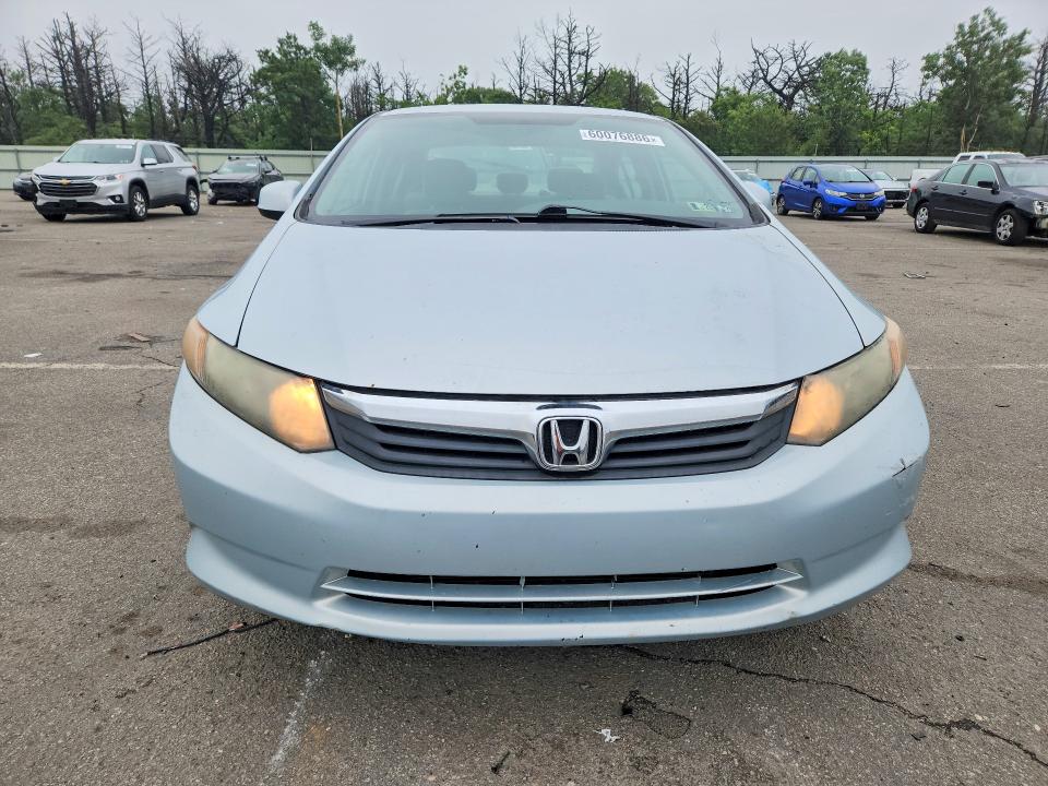 60076886 :رقم المزاد ، 19XFB2F52CE321391 vin ، 2012 Honda Civic مزاد بيع