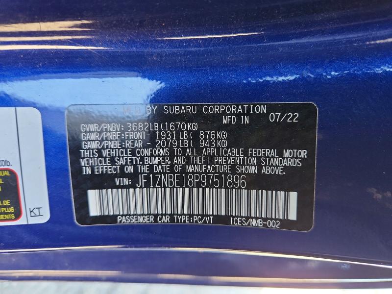 Продаж на аукціоні авто 2023 Toyota Gr 86, vin: JF1ZNBE18P9751896, номер лоту: 61055536