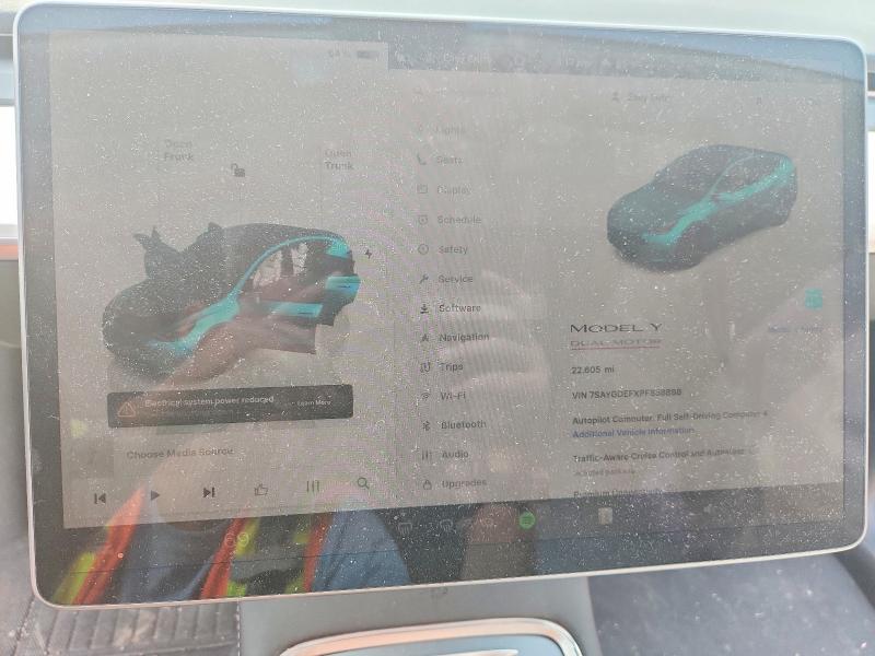 Продаж на аукціоні авто 2023 Tesla Model Y, vin: 7SAYGDEFXPF858898, номер лоту: 61125256