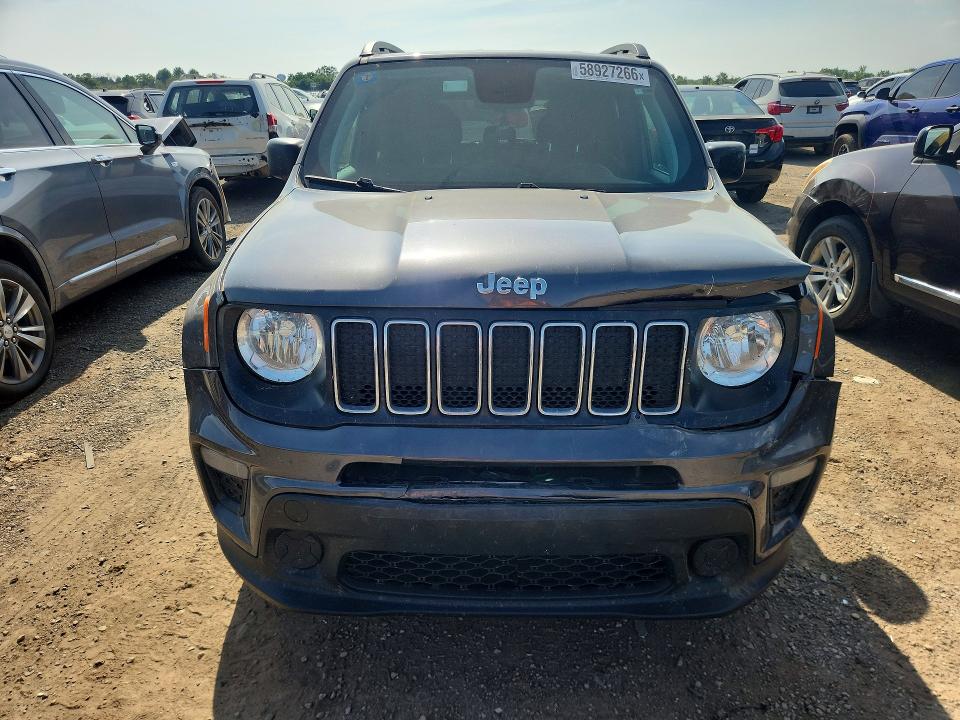 58927266 :رقم المزاد ، ZACNJBAB4KPJ92421 vin ، 2019 Jeep Renegade مزاد بيع