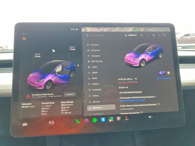 Продажа на аукционе авто 2023 Tesla Model Y, vin: 7SAYGDEF6PF622927, номер лота: 59909096