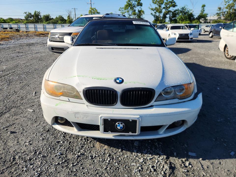 59343066 :رقم المزاد ، WBABW33404PL30836 vin ، 2004 Bmw 325 مزاد بيع