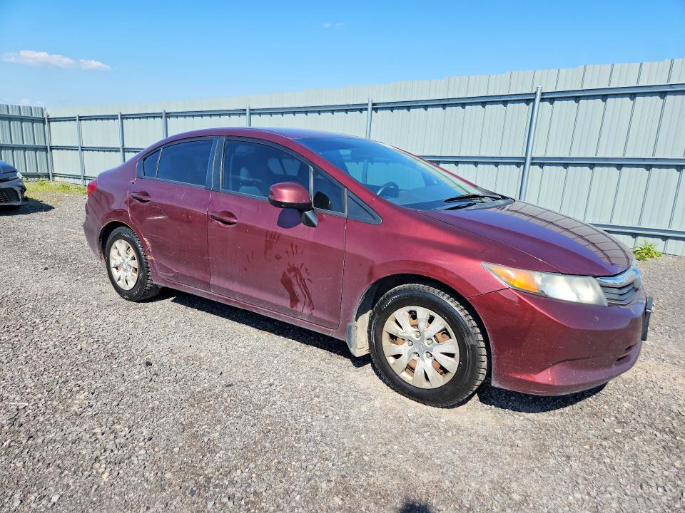 Продаж на аукціоні авто 2012 Honda Civic, vin: 2HGFB2F48CH036773, номер лоту: 62627296