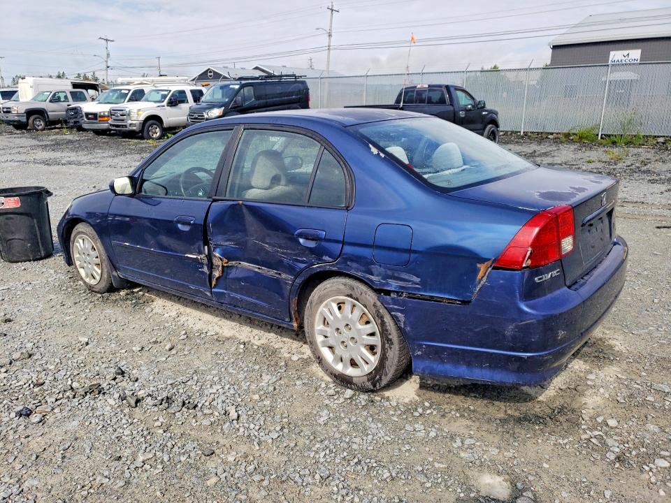 60755656 :رقم المزاد ، 2HGES16604H936950 vin ، 2004 Honda Civic مزاد بيع