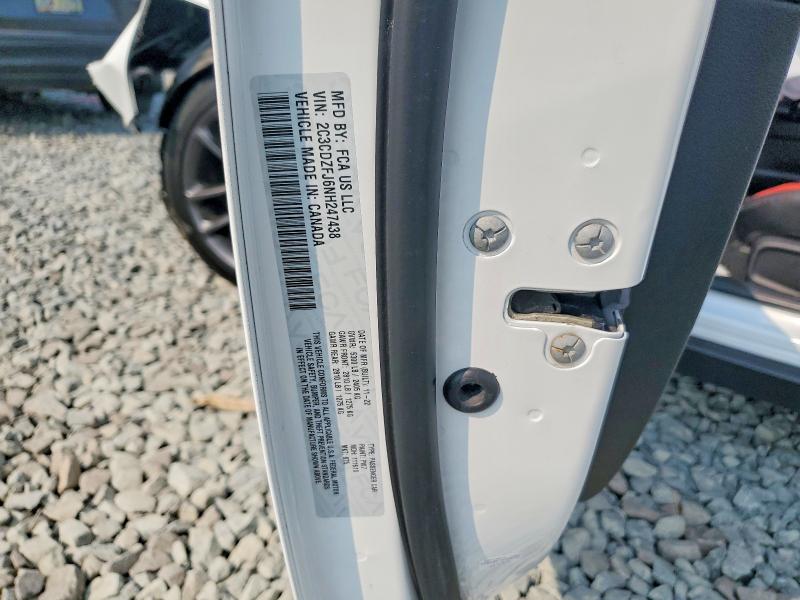 61183786 :رقم المزاد ، 2C3CDZFJ6NH247438 vin ، 2022 Dodge Challenger مزاد بيع