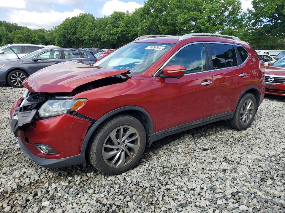 60034996 :رقم المزاد ، 5N1AT2MV9FC890448 vin ، 2015 Nissan Rogue مزاد بيع