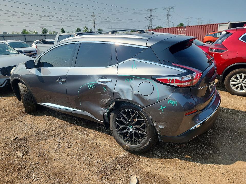 Aukcja sprzedaży 2015 Nissan Murano, vin: 5N1AZ2MHXFN261097, numer aukcji: 62966906