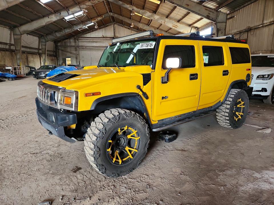 2004 Hummer H2 მანქანა იყიდება აუქციონზე, vin: 5GRGN23U14H121832, აუქციონის ნომერი: 58775616