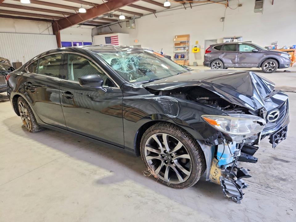 63109976 :رقم المزاد ، JM1GL1U53H1125677 vin ، 2017 Mazda 6 مزاد بيع