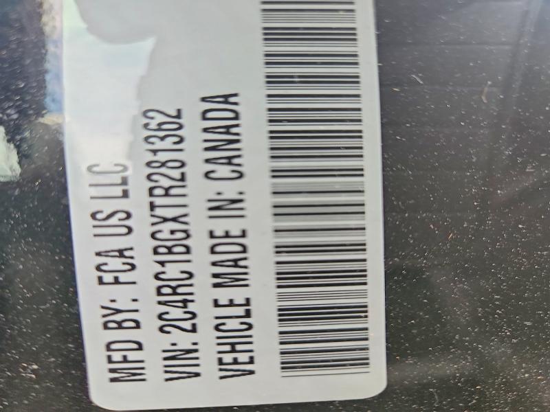 Продаж на аукціоні авто 2026 Chrysler Pacifica, vin: 2C4RC1BGXTR281362, номер лоту: 62515326