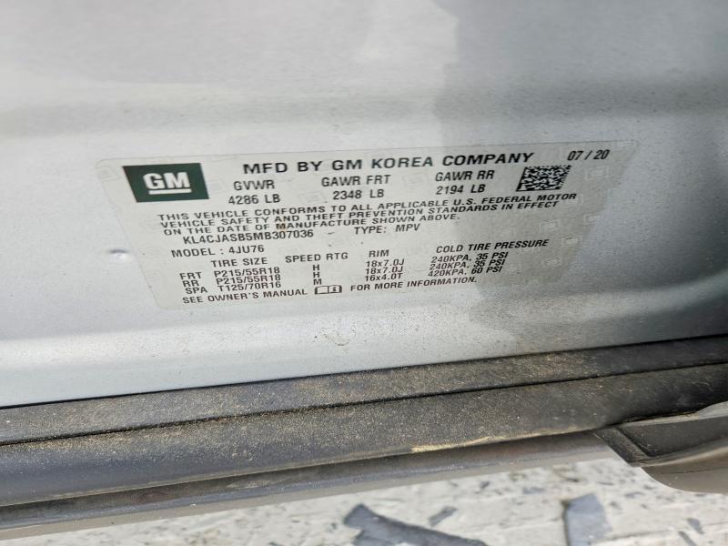 Продаж на аукціоні авто 2021 Buick Encore, vin: KL4CJASB5MB307036, номер лоту: 62036416