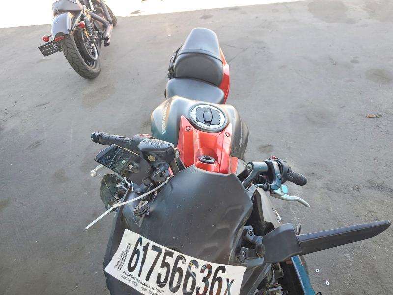 61756636 :رقم المزاد ، ML5EXEM10NDA49438 vin ، 2022 Kawasaki Ex650 مزاد بيع