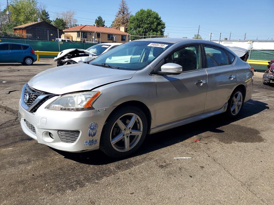 2015 Nissan Sentra მანქანა იყიდება აუქციონზე, vin: 3N1AB7AP4FY232265, აუქციონის ნომერი: 59806756