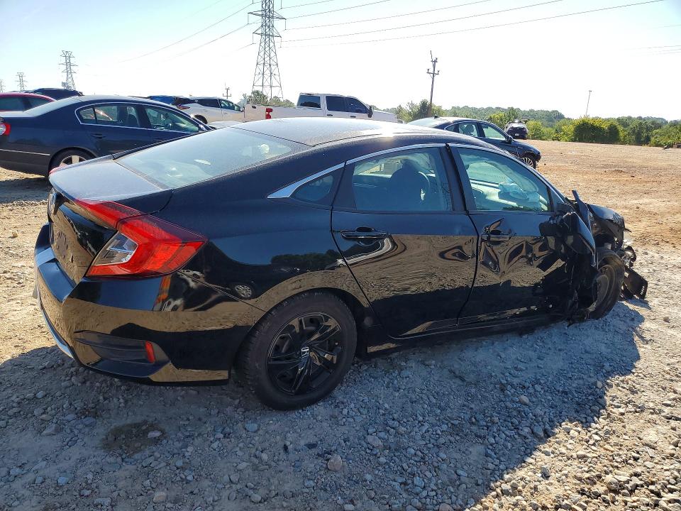 2020 Honda Civic მანქანა იყიდება აუქციონზე, vin: 2HGFC2F61LH542573, აუქციონის ნომერი: 63127866