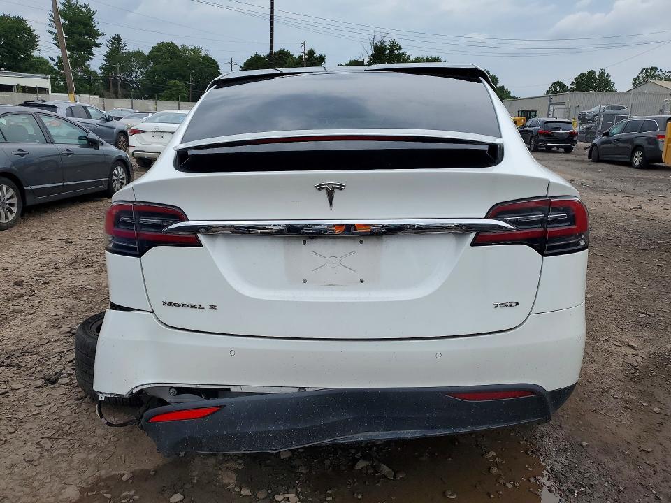 Aukcja sprzedaży 2017 Tesla Model X, vin: 5YJXCAE25HF075151, numer aukcji: 61532436